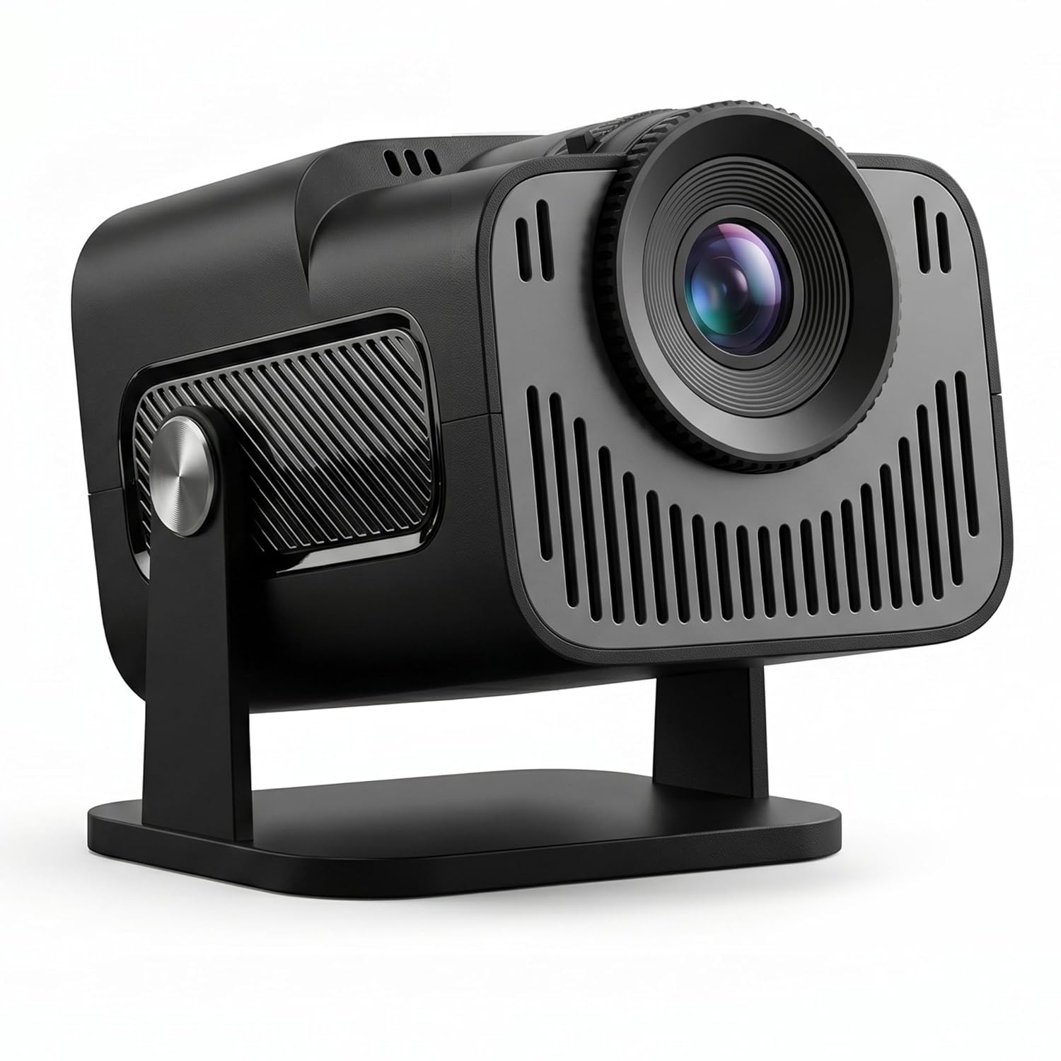 AILKIN Short Throw Smart Mini Projector with Android 13, WiFi & Bluetooth, 9000 Lumens Portable HD 720P Projector, 4K Supported, 130" Display, Mobile Screen Cast, HDMI USB for Home Theater & Gaming