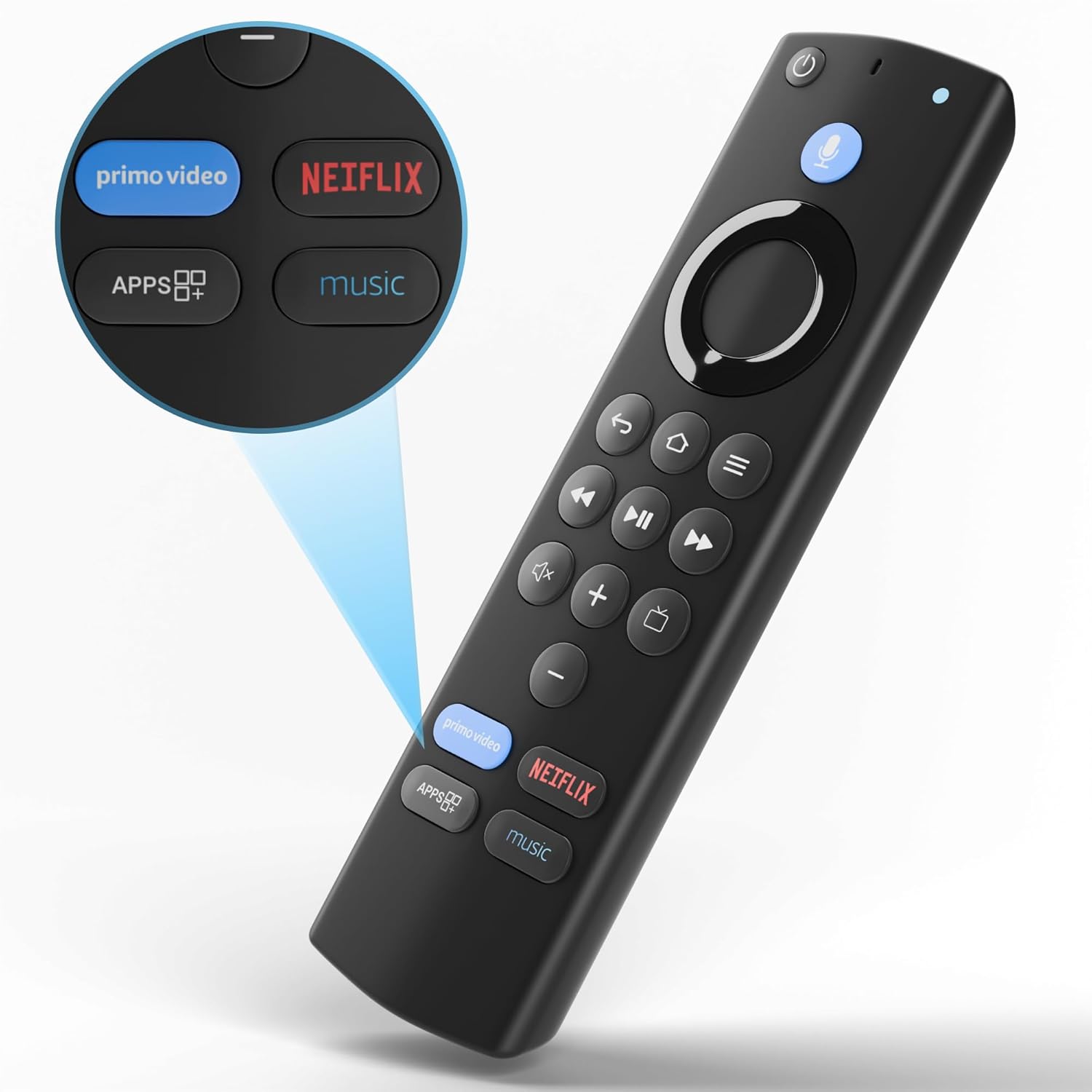 Original FlRESTICK Remote (3rd Generation) Compatible with Amzn FlRE TV Stick - Image 2