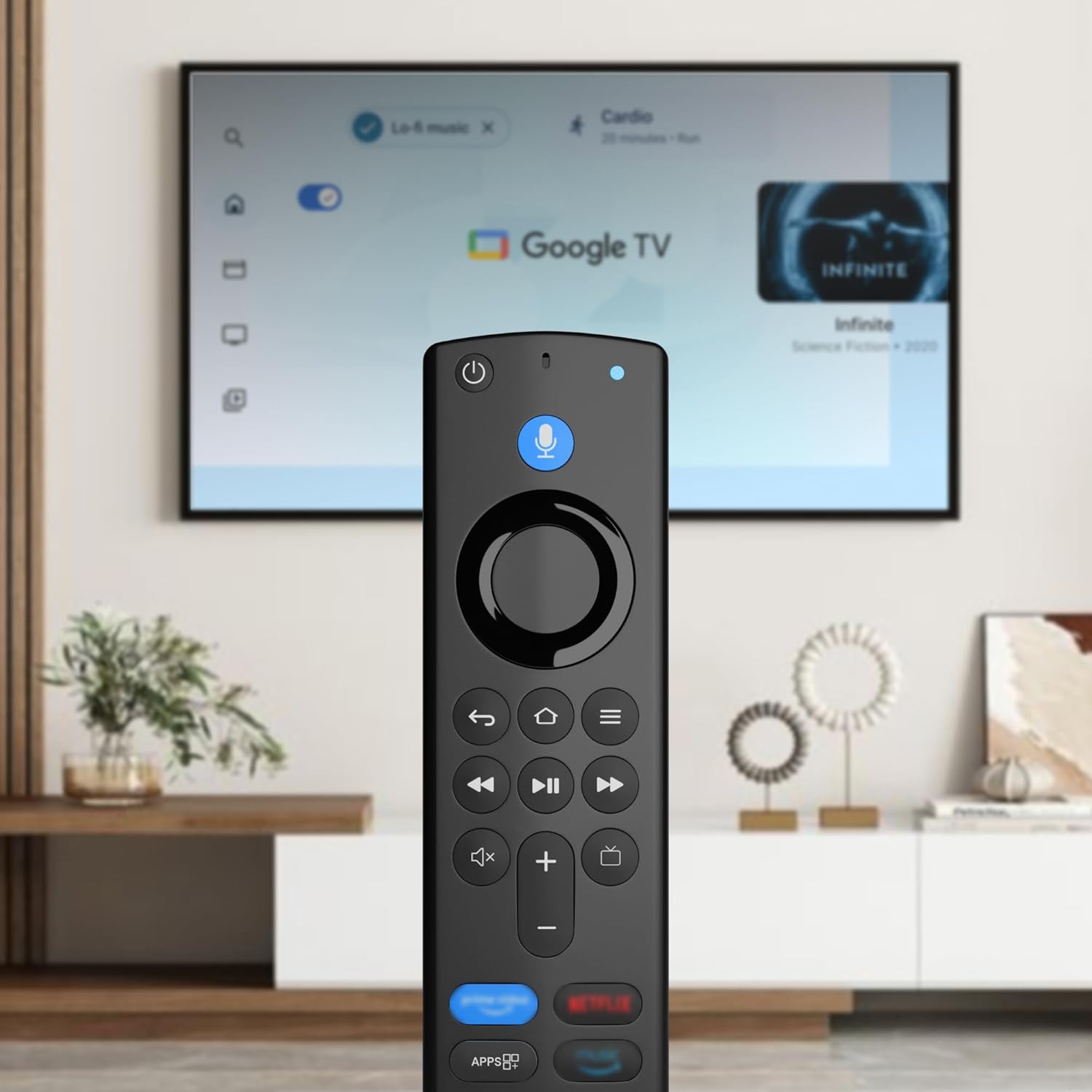 Original FlRESTICK Remote (3rd Generation) Compatible with Amzn FlRE TV Stick - Image 4